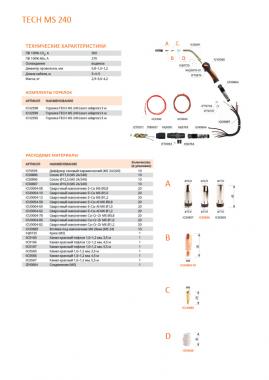 Сварог MS 240 (евро адаптер) вод охл 4м